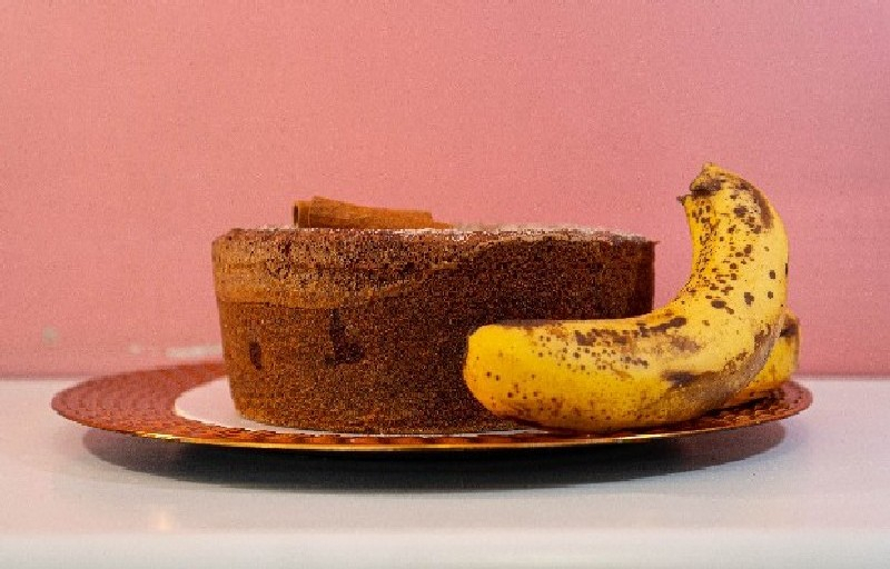 Bolo Diet de Banana e Aveia Parada Inglesa - Bolo Diet de Laranja