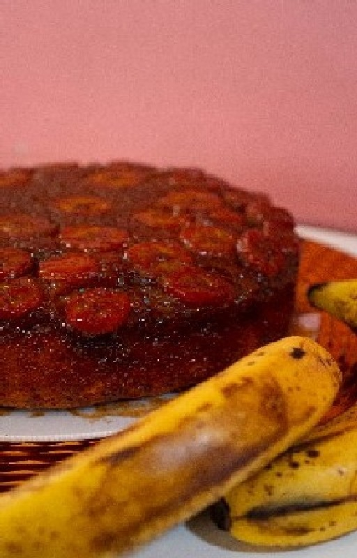 Bolo Doce de Banana Caramelizada Vila Paulicéia - Bolo Doce Diet