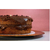 bolo de aniversário recheado com chocolate preço Parada Inglesa
