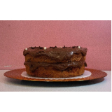bolo de aniversário recheado com chocolate Vila Dom Pedro II