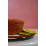 bolo de pão de ló de laranja Pari