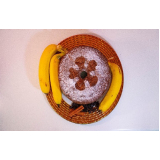 bolo integral banana com passas valores Vila Cachoeira