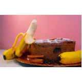 valor de bolo integral banana com passas Vila Santana